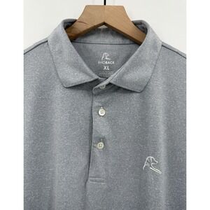 Rhoback Polo Shirt Mens XL Blue Golf Performance Stretch Preppy